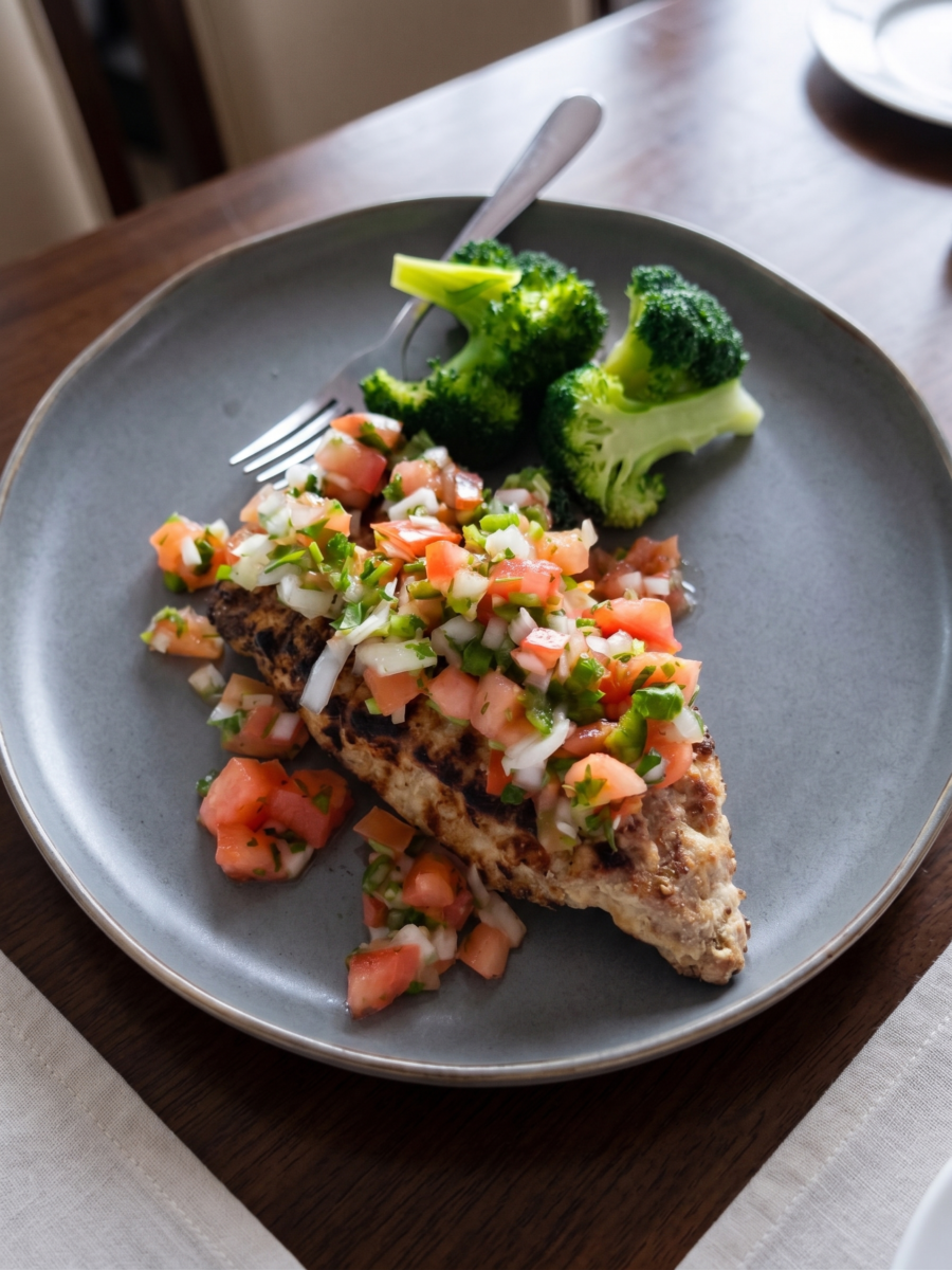 Grilled Groper Pico de Gallo